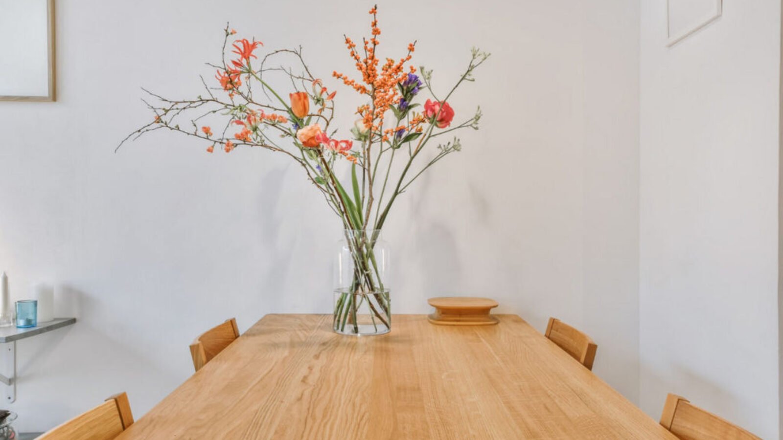 Drewniany blat w kuchni